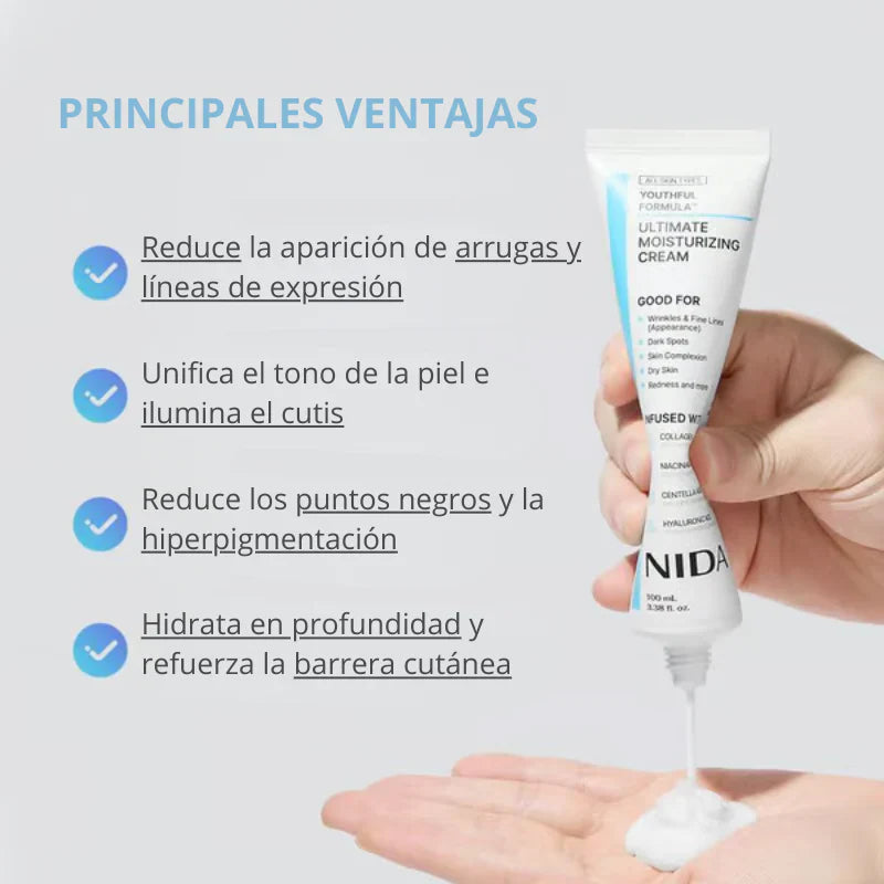 Crema NIDA Fórmula Hidratante® - OFERTA Solo Por Este Mes