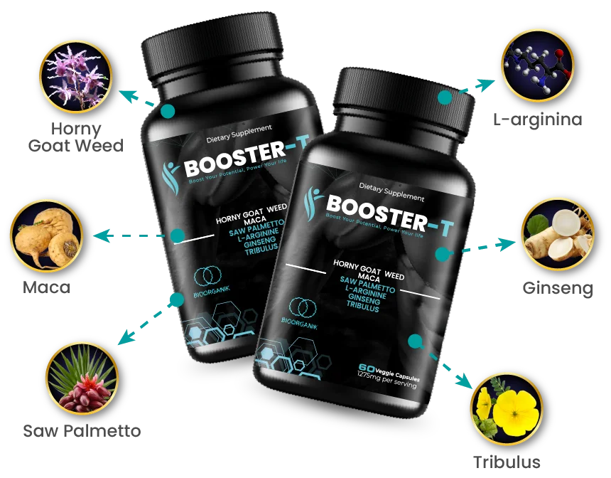 Booster-T - Tratamiento por 60 - OFERTA 2x1