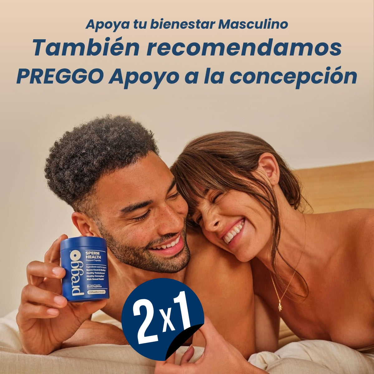 PREGGO Cápsulas de salud espermática para hombres