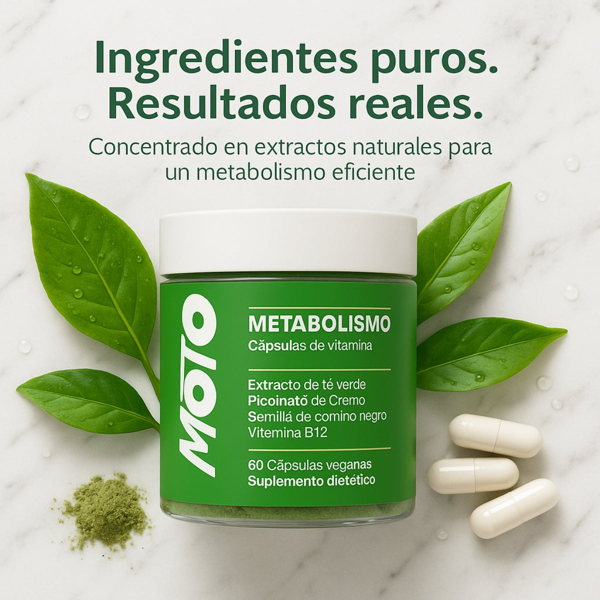 MOTO® Cápsulas que aceleran el metabolismo - OFERTA 2x1