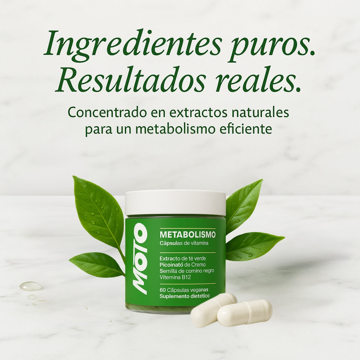 MOTO® Cápsulas que aceleran el metabolismo - OFERTA 2x1