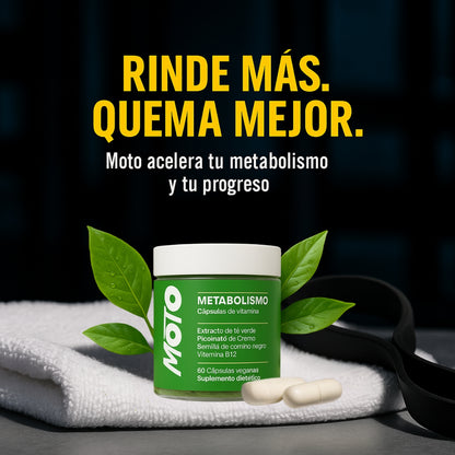 MOTO® Cápsulas que aceleran el metabolismo - OFERTA 2x1