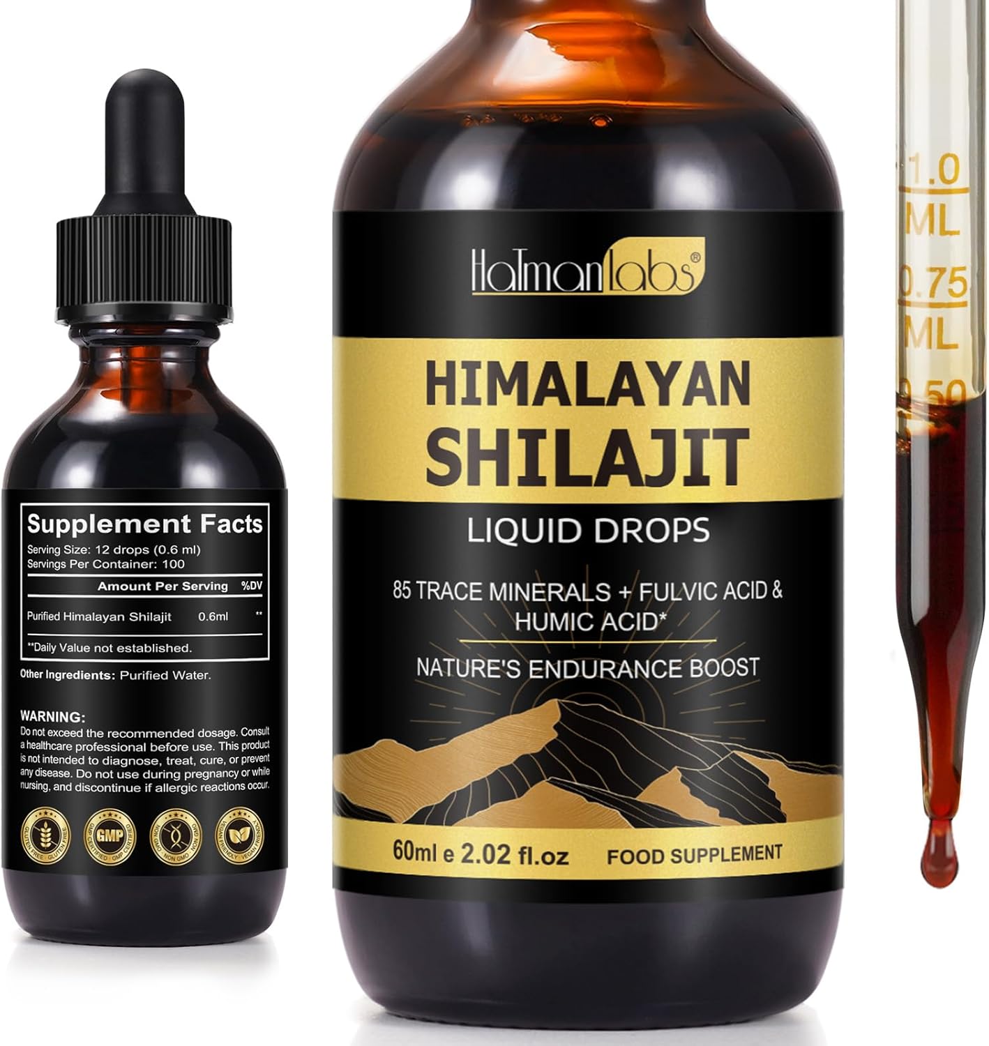 Shilajit Gotas - Gotas que activan tu energía interior.
