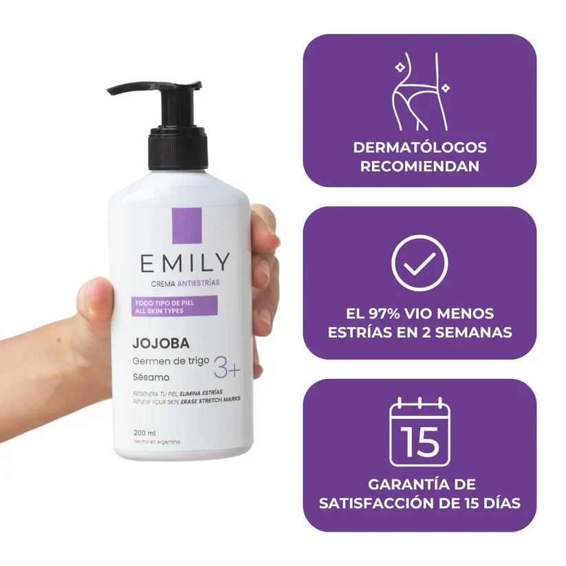 Crema AntiEstrías - 200ml EMILY