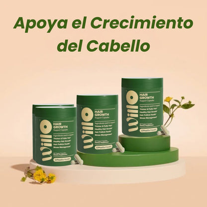 WILLO Cápsulas para el crecimiento del cabello