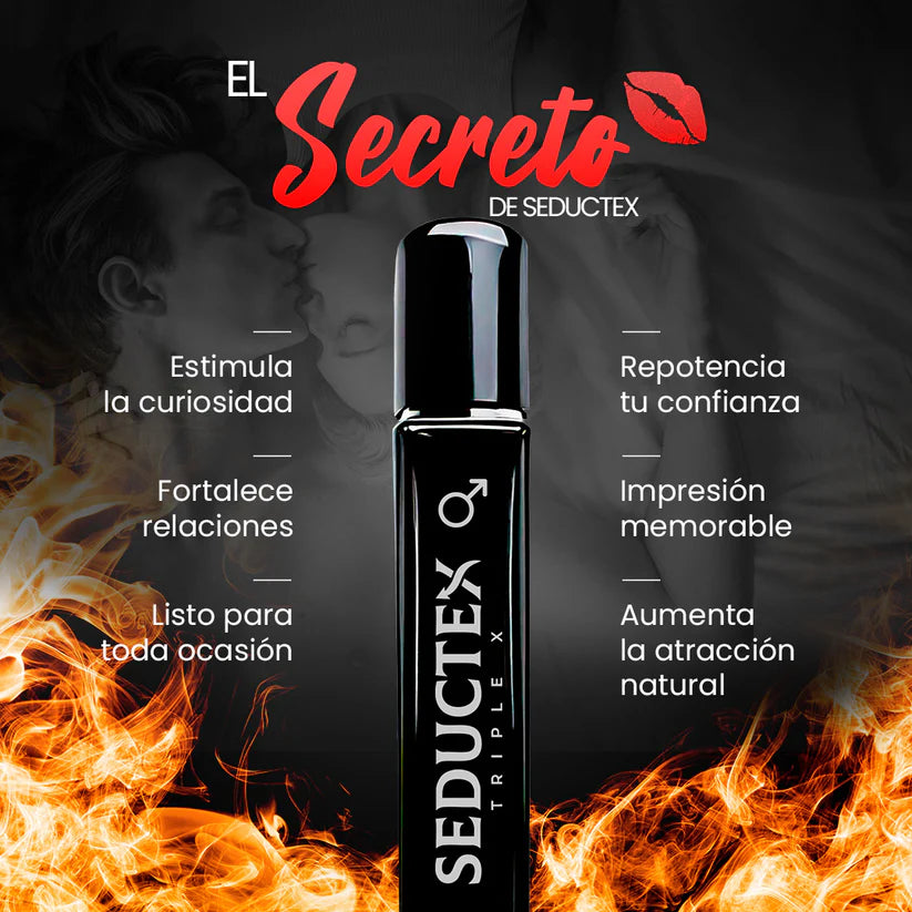 Seductex® Perfume con Feromonas Hombre - Oferta 2x1 Solo Por Este Mes